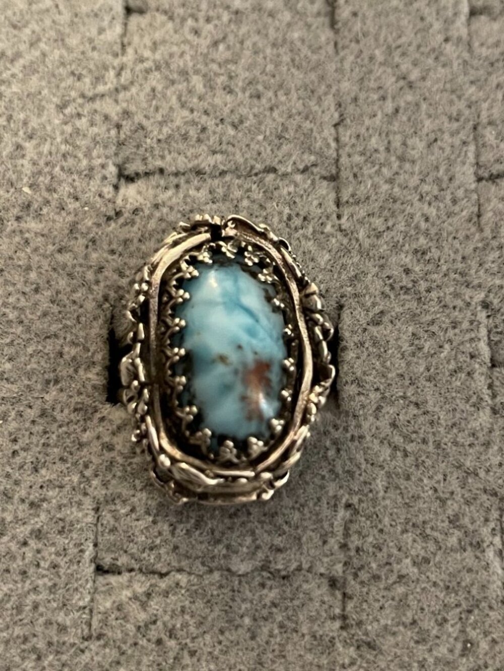 Vintage Sterling Silver Ring Sz 5 Handmade OOAK 80s 90s Bob Stringer Y2K $325